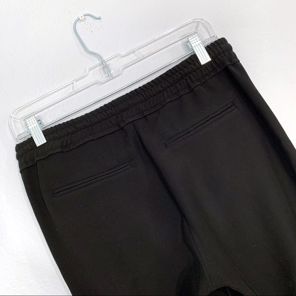 A.L.C. Tuxedo Stripe PULL ON CREPE TRACK PANTS - Picture 6 of 8